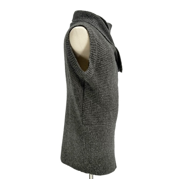 H&M Cozy Grey Knit Sweater Vest S - Picture 4 of 11